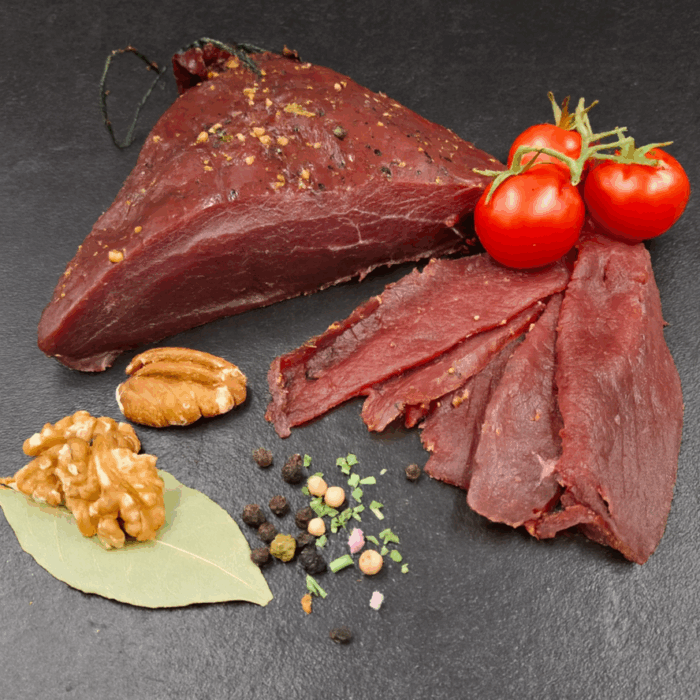 Hirschschinken web Hirsch Schinken – Bild 1