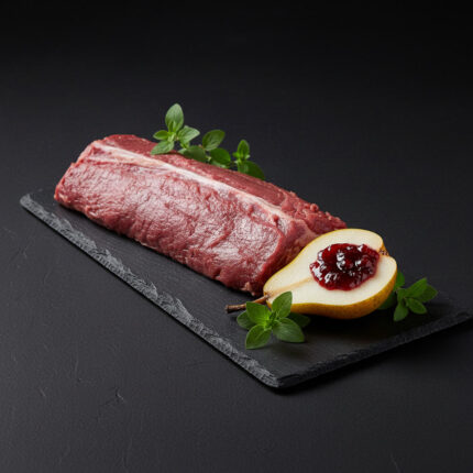 Reh Rückenfilet mit Knochen von WildJaeger