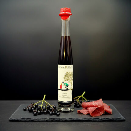 Ribbecker Essig Balsam Birnen und Holunderbeeren Essig Balsam 200ml