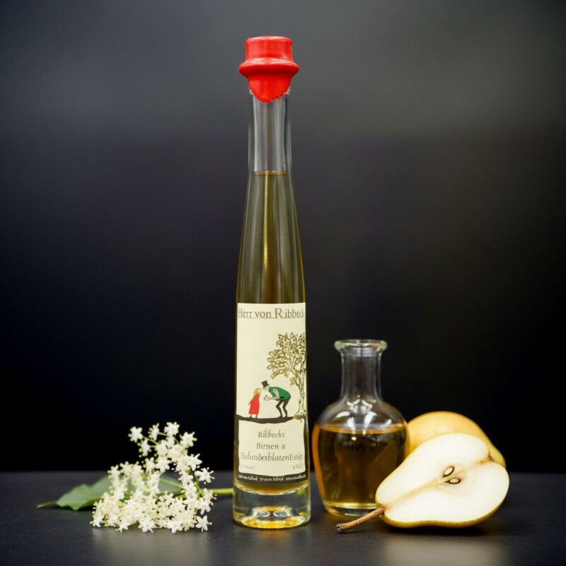 Ribbecker Essig- Birne x Holunderblüten Essig