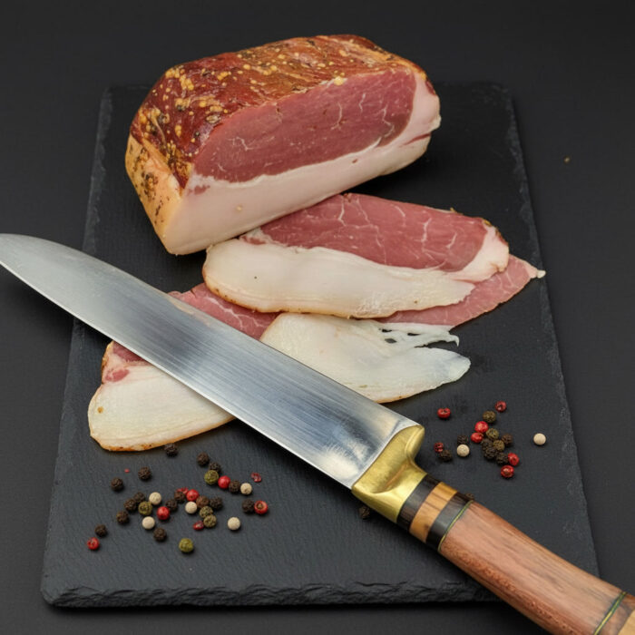 Wildschwein Schinken Speck geräuchert von WildJaeger