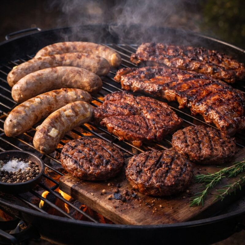 Sparbundel BBQ Grill Paket Wild meets Landschwein von WildJaeger