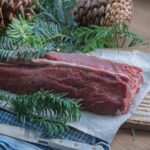 Reh Rücken mit Knochen