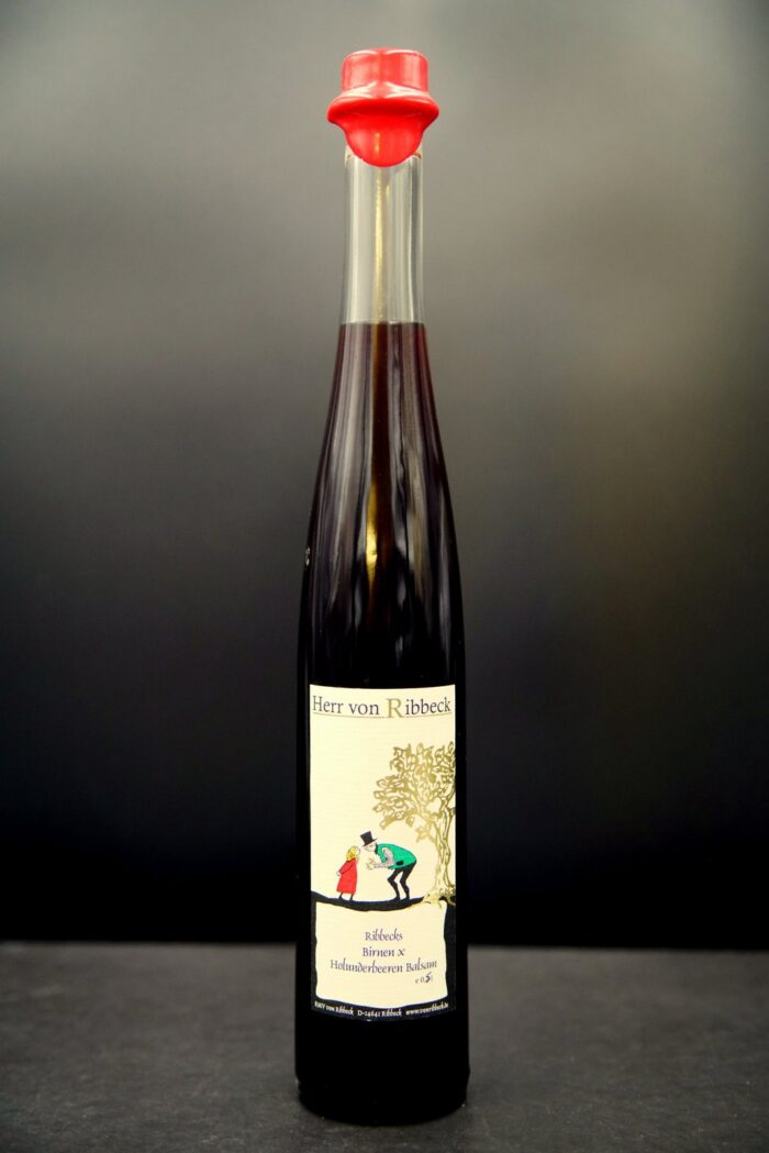 Ribbecker Essig Balsam - Birnen und Holunderbeeren EssigBalsam (500 ml) – Bild 1