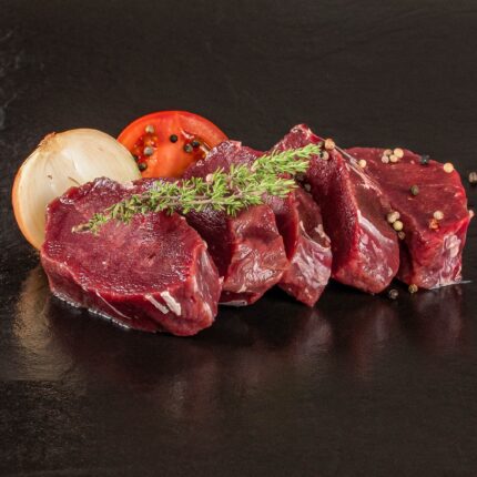 Hirsch Steaks (vom Rückenfilet)