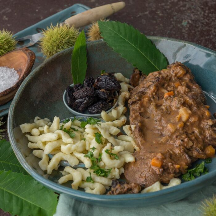 Ossobuco Scheiben (Hirschkeule) – Bild 4