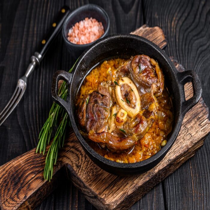 Ossobuco Scheiben (Hirschkeule) – Bild 1