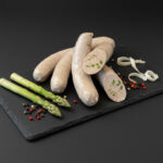 Wilde Spargel Bratwürste von WildJaeger mit Wildfleisch aus weidgerechter Jagd