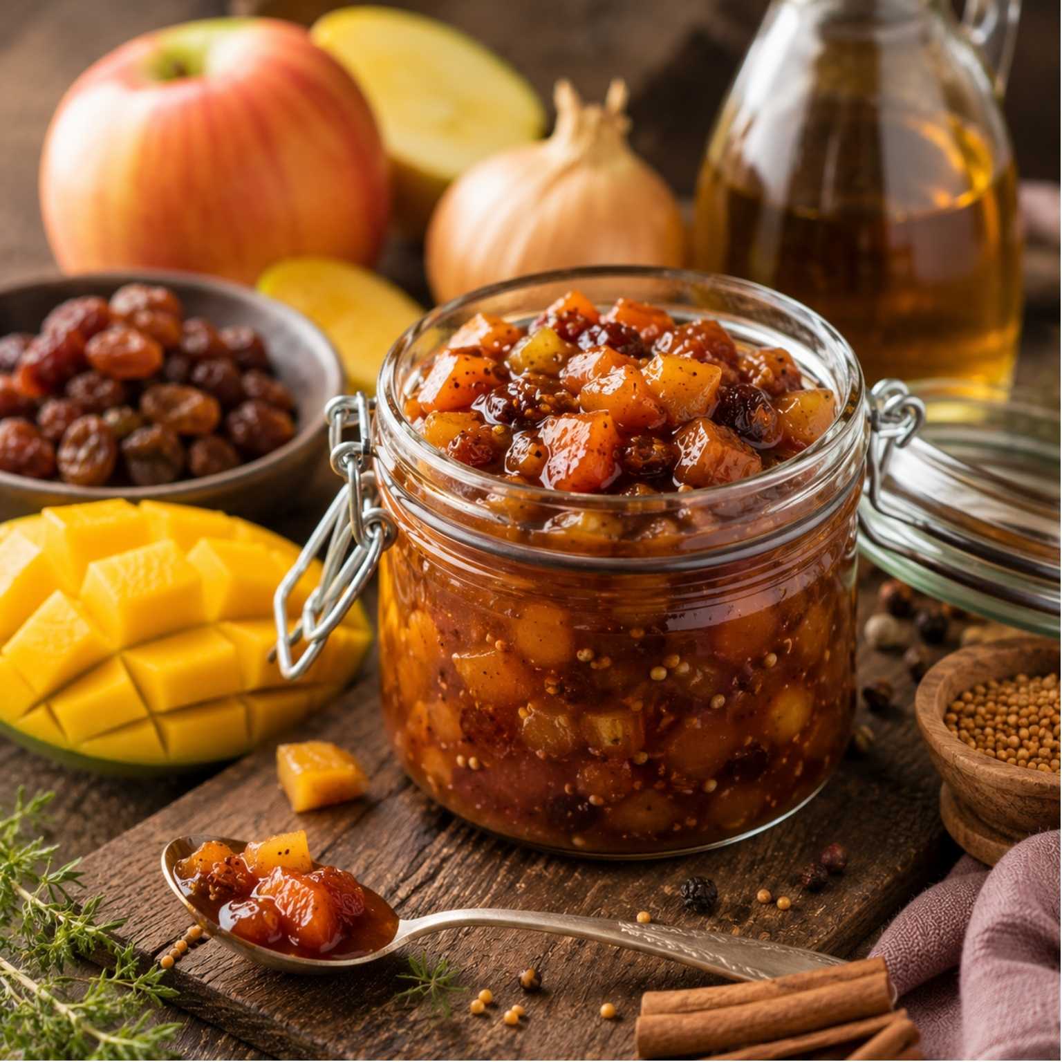 Fruchtiges Chutney – Das perfekte Rezept für Wildgerichte (4 Personen)