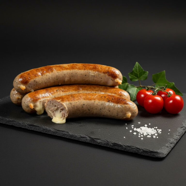 Produktfoto Wilde Käse Bratwürste mit Schmelzkäse von WildJaeger