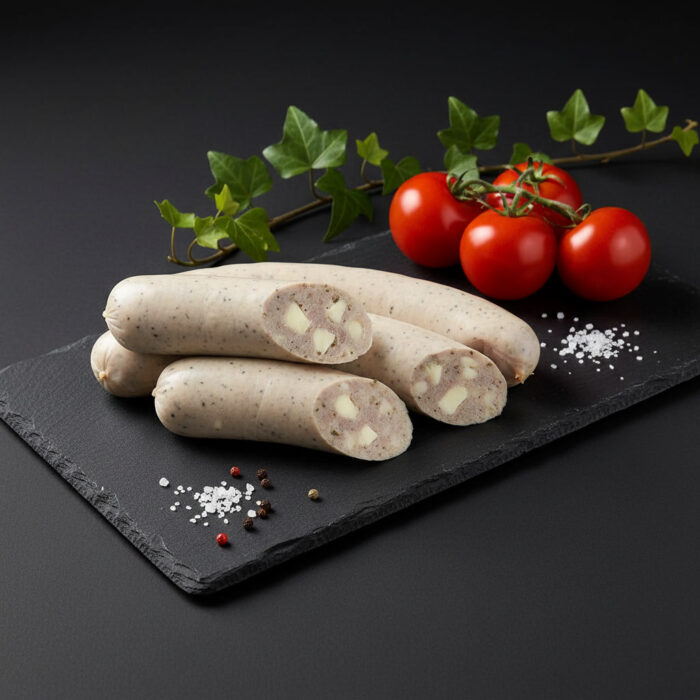 Wilde Käsebratwürste Wilde Käse Bratwürste von WildJaeger Käse Krainer