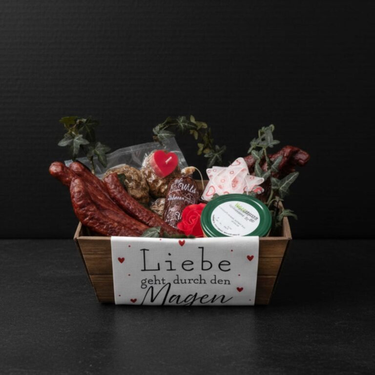 Romantischer Präsentkorb Wild Romantik von WildJaeger