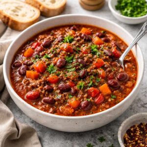 Rezept Kräftiger Eintopf mit Wild Hackfleisch von WildJaeger