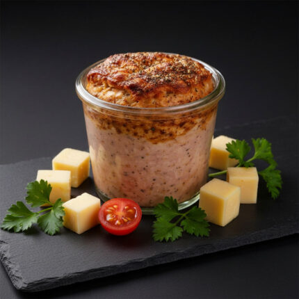 Wild Fleischkäse im Glas mit Schmelzkäse von WildJaeger