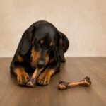 Hirsch Kauknochen geräuchert